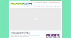 Desktop Screenshot of indiawebsitesolutions.com