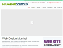 Tablet Screenshot of indiawebsitesolutions.com